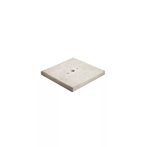 Beton rögzítőtalp fehér 40x40cm