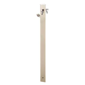   Colortap Kerti kút TRIANGLE 400 - Fehér színű, 2 db csappal, flexibilis bekötőcsővel, tömlőtartóval