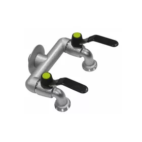   Colortap Aquajet kerti csap DUO dupla 1/2”- 3/4” x 3/4”