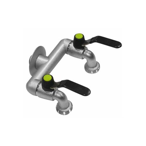 Colortap Aquajet kerti csap DUO dupla 1/2”- 3/4” x 3/4”