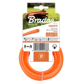 Fűnyíró Damil szögletes 3,0mm x 15m - card