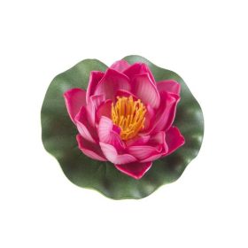 Velda dekor Lótusz virág fuchsia 10 cm