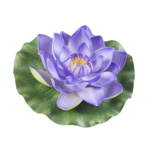 Velda dekor Lótusz virág lila 17 cm