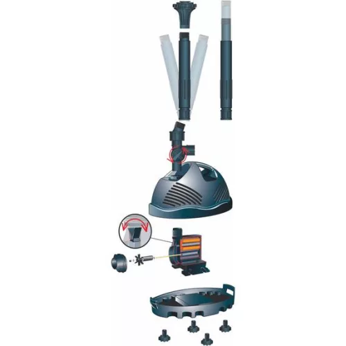 Ubbink Pumpa Elimax 500 Qmax 700l/h+2db fúvóka