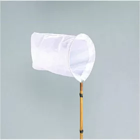 Merítőháló kézi,finom hálóval,150cm bambusz nyéllel