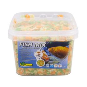   Fish Mix - Haltáp Multicolor Flakes - pelyhek (5-20 mm) 3,5L, mindenfajta halnak 10 - 35cm-ig