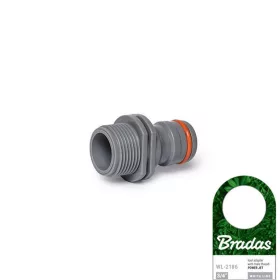   Bradas White Line WL-2186 kuplung adapter 3/4 külső menettel