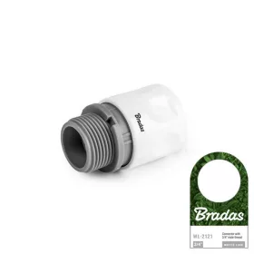   Bradas White Line WL-2121 külső menetes gyorscsatlakozó 3/4