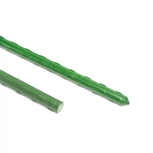 Műanyag virágtámasz 120 cm x 11 mm 100 db/cs v.zöld