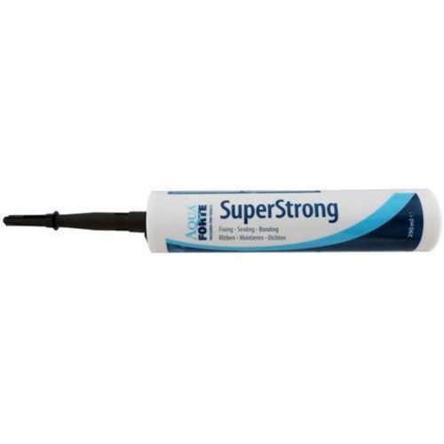 AquaForte Super Strong Fix&Seal ragasztó és tömítő, fekete 290ml