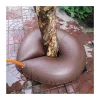 Öntözőzsák 75 L kerek, PVC, barna