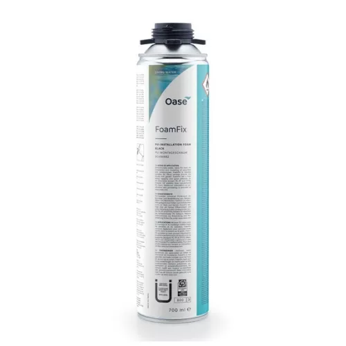 Oase FoamFix fekete tömítőhab kövek ragasztásához (700ml)