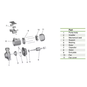 LEO ND XHM/6B Pump support