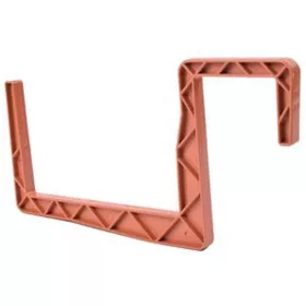   Balkonláda tartó műa. 15 cm terracotta, szögletes kampóval