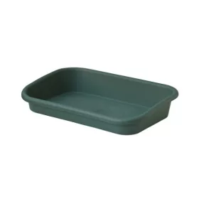 Ültető tál, PP, zöld, 11 x 59 x 39 cm