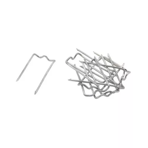 Fémkapcsok kókuszkaróhoz átm.: 1,1mm, 3x1,7cm (10 db)