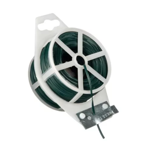 Kötöződrót vágószerkezettel 100 m, zöld