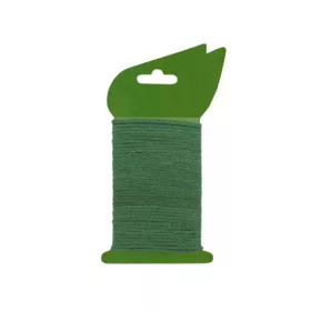   Flexibilis kötöző, csavart, fémkeretben, átm:2,75mm x5m, 27g, zöld