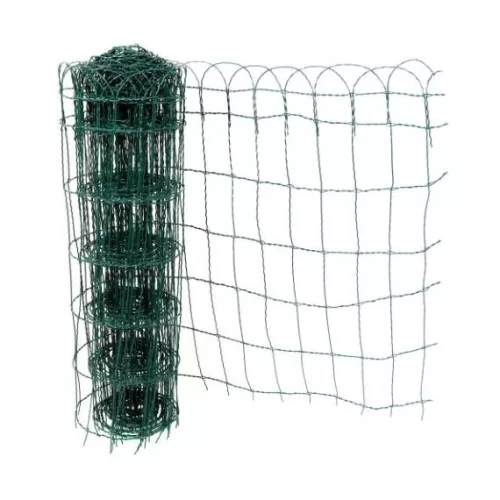 Metalex párizsi drótkerítés, műanyag, zöld, félmerev 90 cm x 10 m