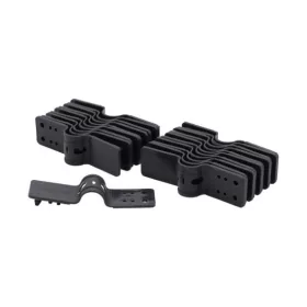   Rögzítő klipsz árnyékolóhálóhoz, nem visszabontható, antracit 20 db