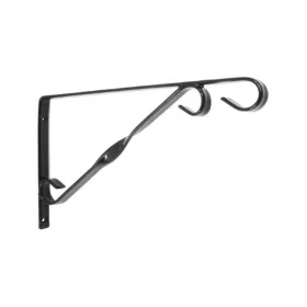 Fali virágtartó kar antracit 30 cm