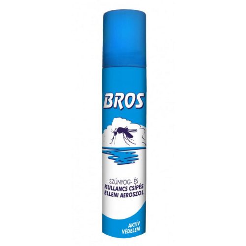 BrosSzúnyog- és kullancsriasztó aeroszol, 90 ml