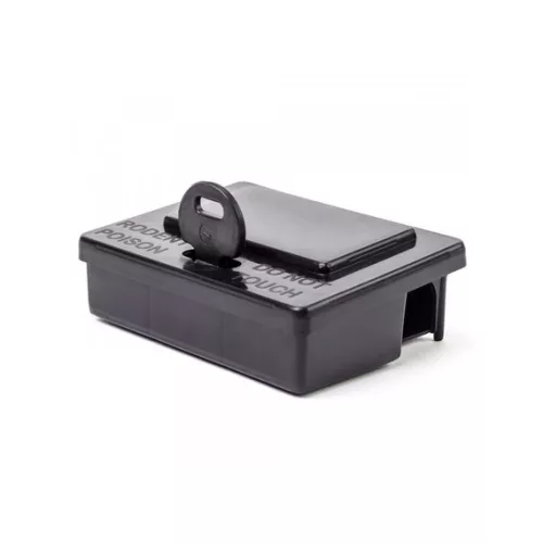 Műanyag egéretető doboz Remiz kulccsal