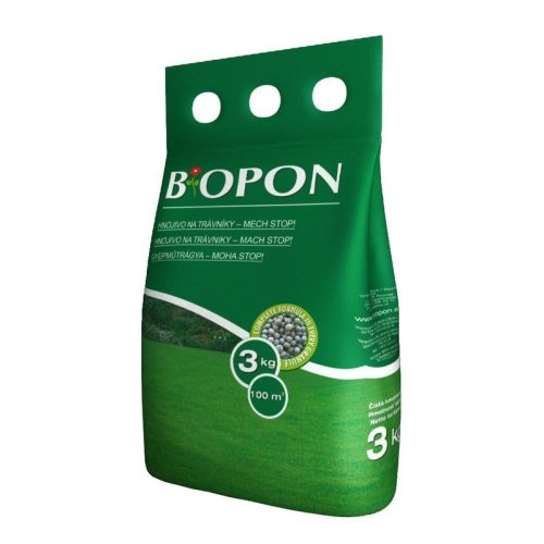 Biopon mohás gyeptáp 3 kg