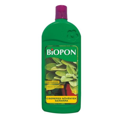 Biopon cserepes növények tápoldat 1 l