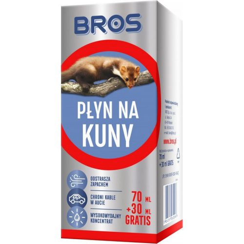 Bros Nyestriasztó folyadék 70+30ml ajándék