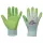 FUDGE gyerek kesztyű nylon latex tenyér zöld 5 méret