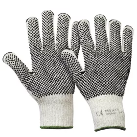   Rostaing Csúszásmentes pamut kesztyű PVC pöttyökkel 7-es