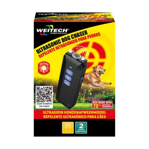 Weitech ultrasonic kutya távoltartó, idomító készülék