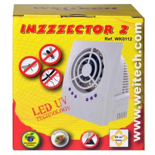Szúnyogcsapda UV +ventilátor - Led, 20 m2, beltéri