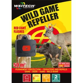   Weitech vadriasztó szarvasok, nyulak, vaddisznók távoltartására /szolár/ 50 m2