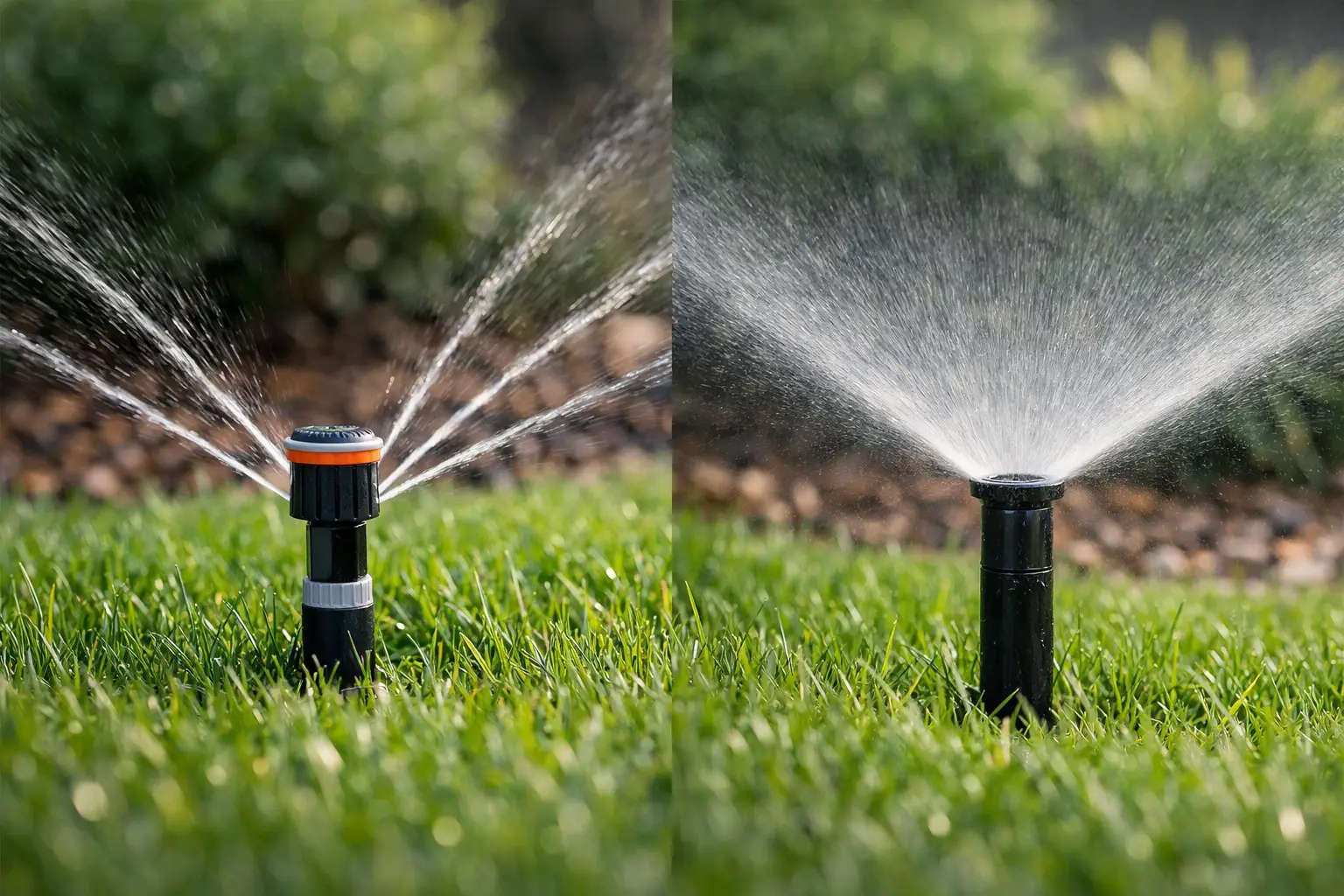 Hunter MP Rotator vs spray - melyik jobb?